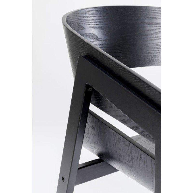 Chair with Armrest Biarritz Black